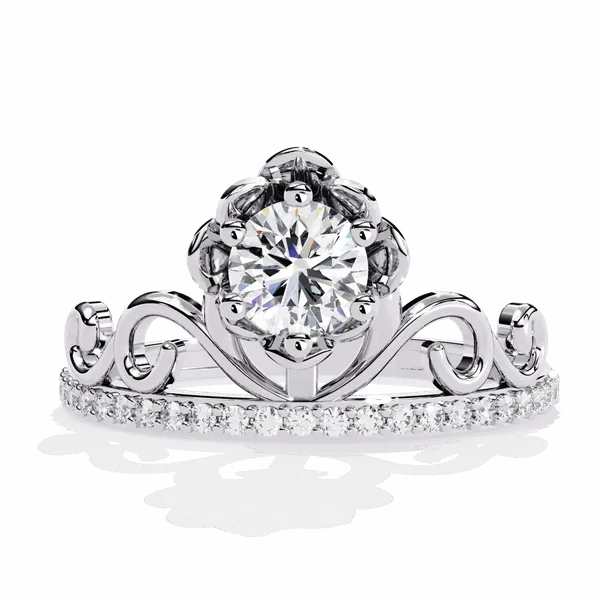 Silver_925_Sterling_Round_Cut_Everyday_Multi-Stone_Moissanite_Ring_For_Women