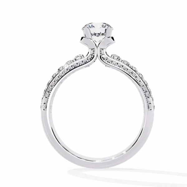 Silver_925_Sterling_Round_Cut_Timeless_Solitaire_Moissanite_Band_For_Women