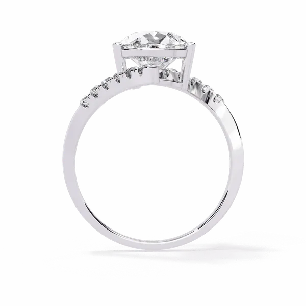Silver_925_Sterling_Pear_Cut_Accent_Stone_Moissanite_Ring_For_Women
