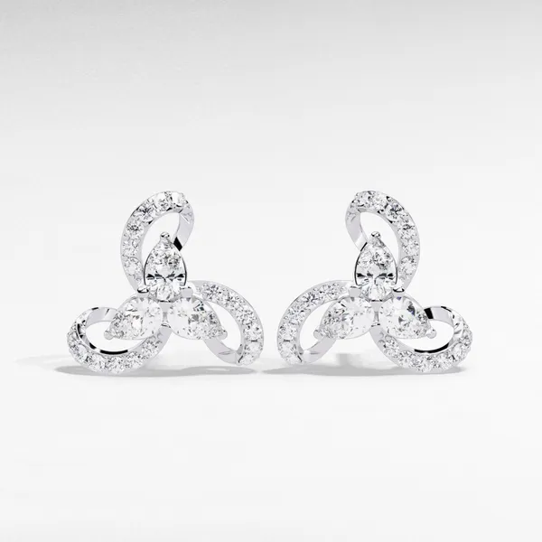 Silver_925_Pear_Round_Mixed_Cut_Stud_Moissanite_Earrings_For_Women