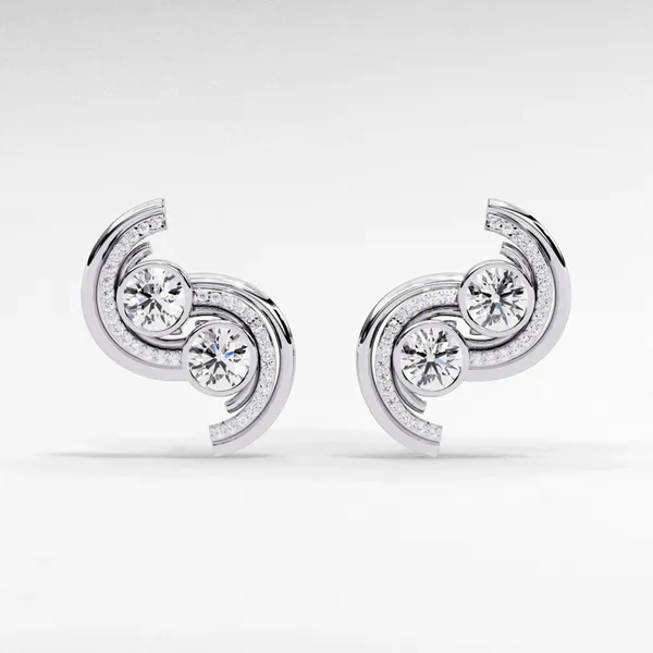 Silver_925_Sterling_Modern_Duo_Round_Moissanite_Stud_Earrings_For_Women