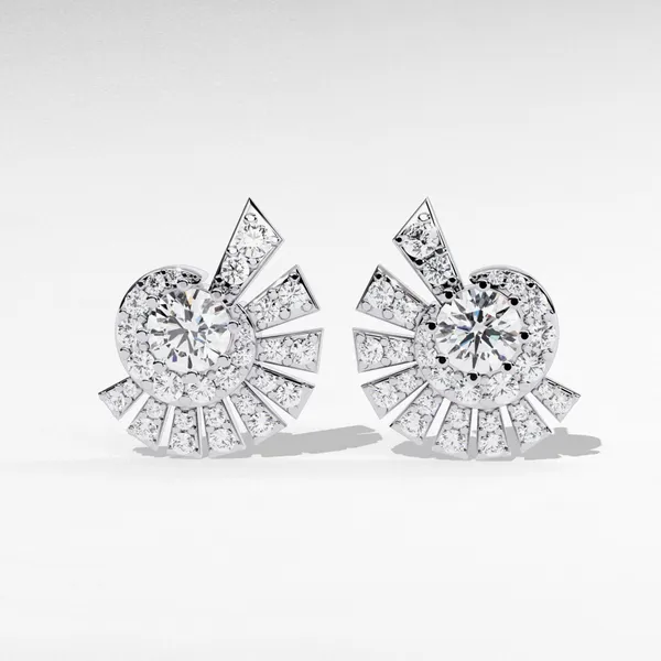 Silver_925_Round_Cluster_Stud_Moissanite_Earrings_For_Women