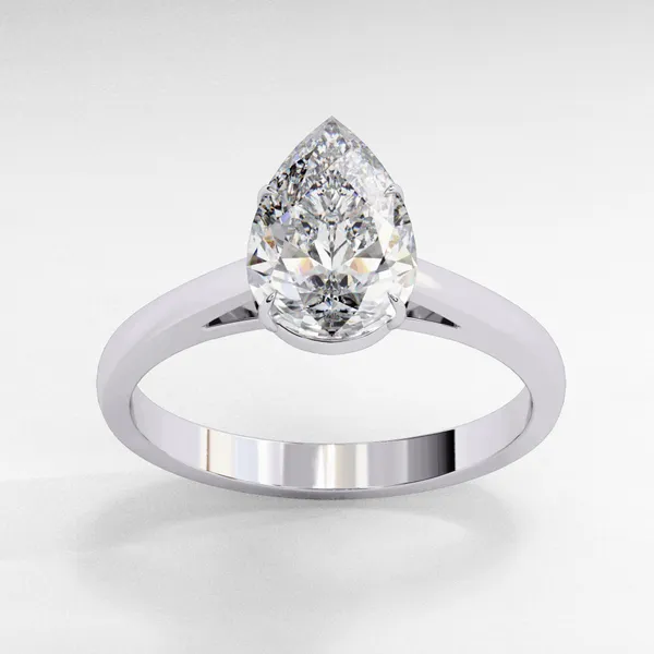 Silver_925_Sterling_Pear_Cut_Solitaire_Moissanite_Ring_For_Women