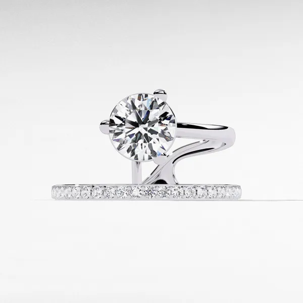 Silver_925_Sterling_Modern_Essential_Round_Cut_Moissanite_Ring_For_Women