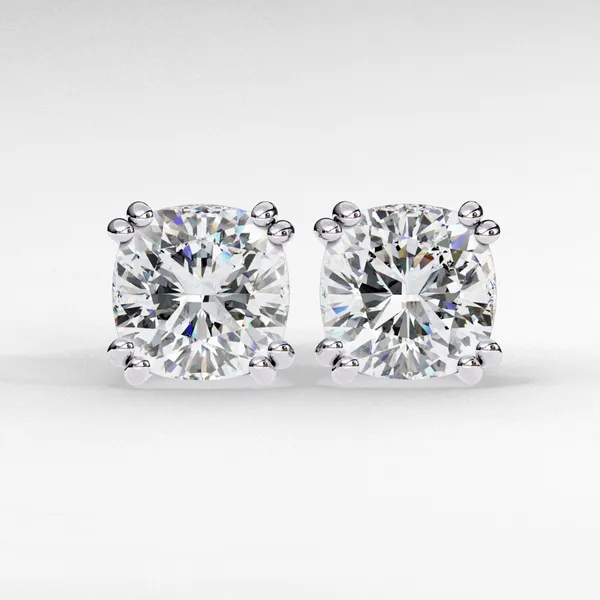 Silver_925_Cushion_Cut_Solitaire_Moissanite_Earrings_For_Women