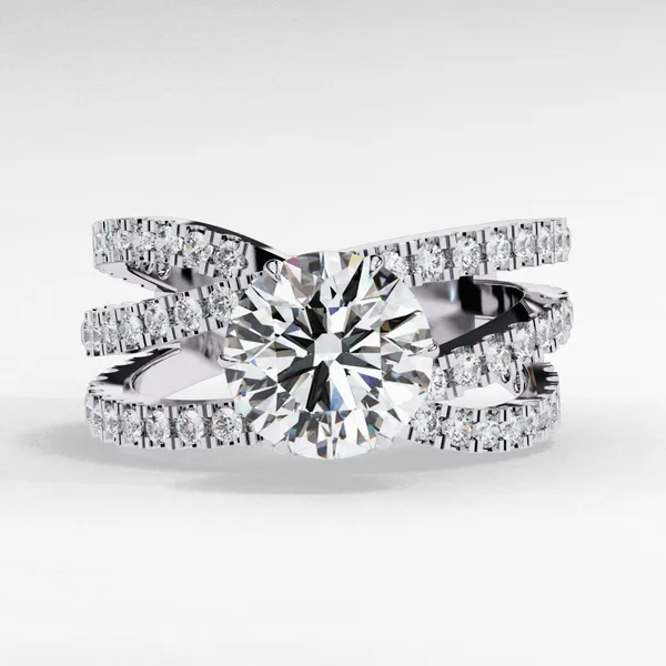 Silver_925_Sterling_Round_Cut_Accent_Moissanite_Ring_For_Women
