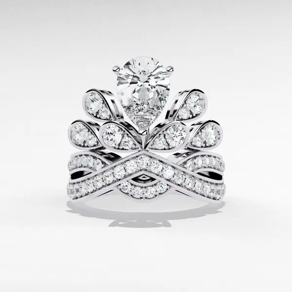 Silver_925_Sterling_Pear_Cut_Moissanite_Cocktail_Ring_For_Women