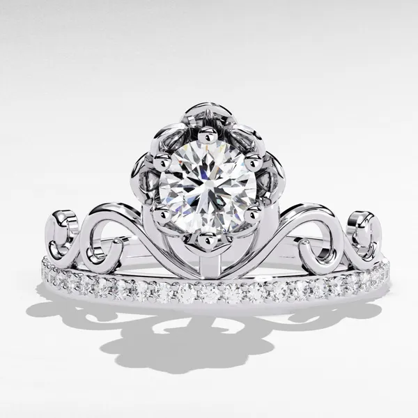 Silver_925_Sterling_Round_Cut_Everyday_Multi-Stone_Moissanite_Ring_For_Women