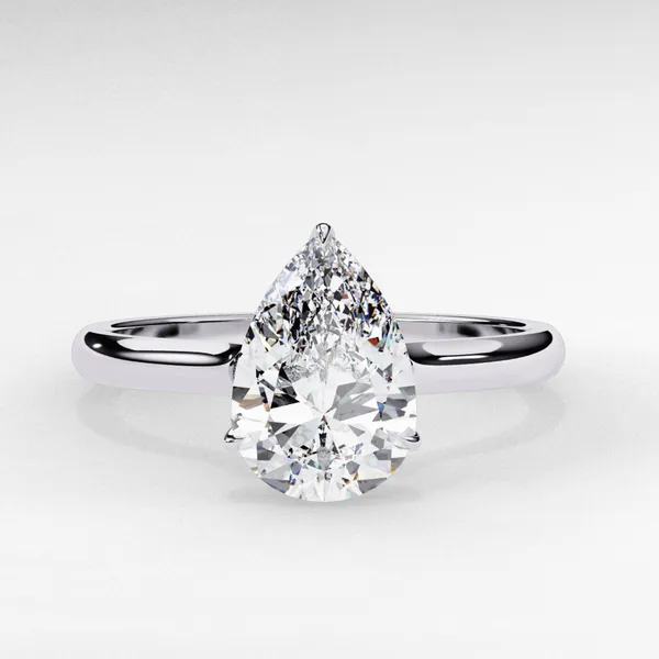 Silver_925_Sterling_Solitaire_Pear_Cut_Moissanite_Wedding_Ring_For_Women