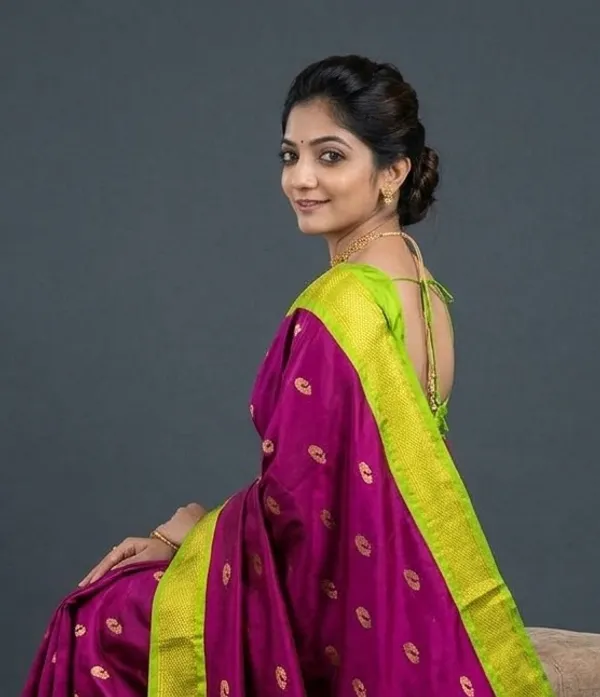 Pink_Sico_Silk_Paithani_Zari_Border_Luxury_Pallu_Saree_For_Women