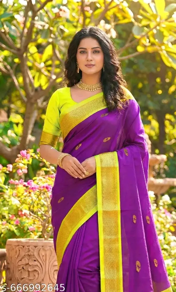 Violet_Sico_Silk_Paithani_Woven_Pallu_Saree_For_Women
