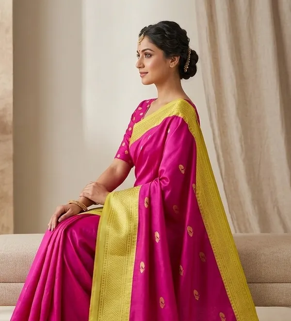 Pink_Sico_Silk_Paithani_Zari_Work_Grand_Pallu_Saree_For_Women