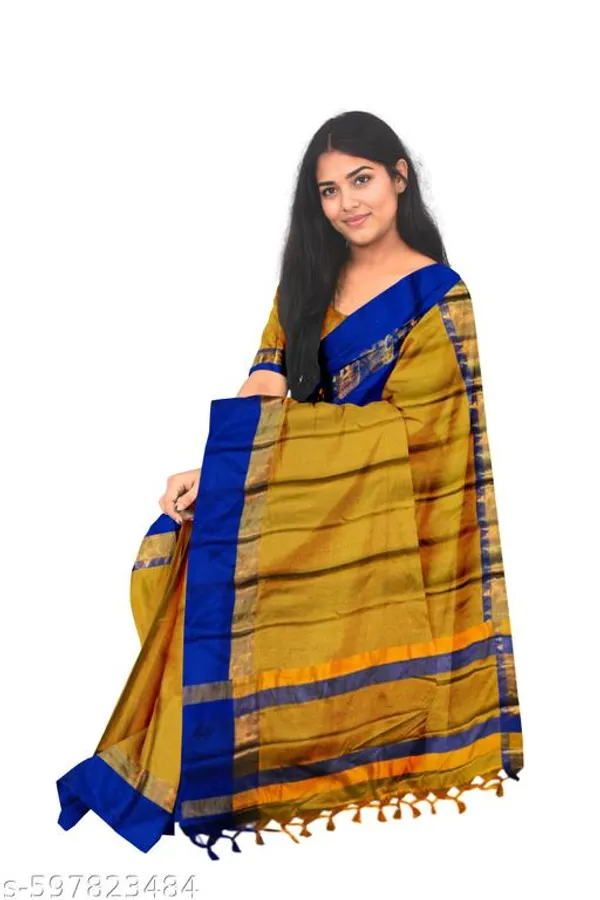 Yellow_Sico_Silk_Paithani_Woven_Saree_For_Women