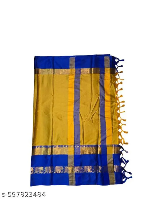 Yellow_Sico_Silk_Paithani_Woven_Saree_For_Women