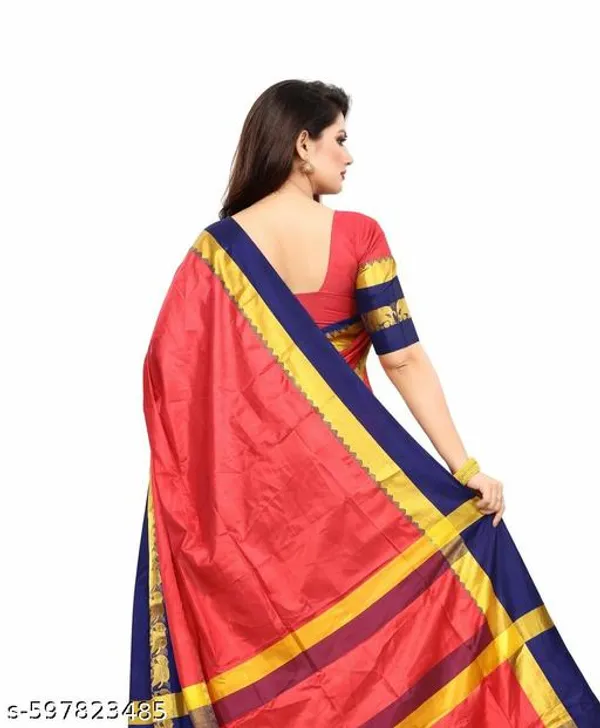 Pink_Sico_Silk_Paithani_Zari_Border_Saree_For_Women