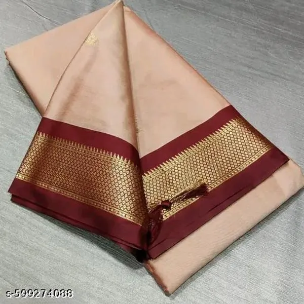 Peach_Sico_Silk_Party_Wear_Paithani_Saree_For_Women