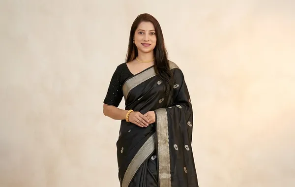 Black_Sico_Silk_Zari_Border_Paithani_Saree_For_Women