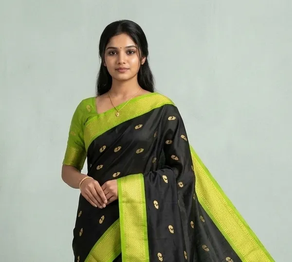 Black_Sico_Silk_Paithani_Festive_Rich_Pallu_Saree_For_Women