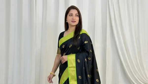 Black_Sico_Silk_Paithani_Zari_Border_Traditional_Saree_For_Women