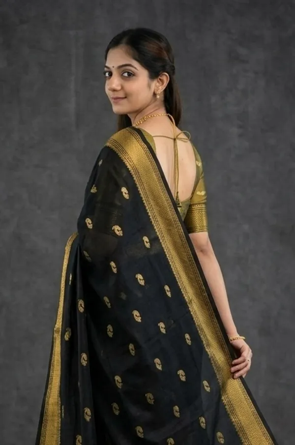 Black_Sico_Silk_Paithani_Zari_Border_Saree_For_Women