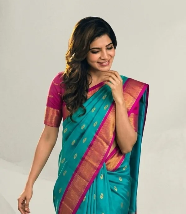 Sky_Blue_Sico_Silk_Paithani_Zari_Border_Designer_Saree_For_Women