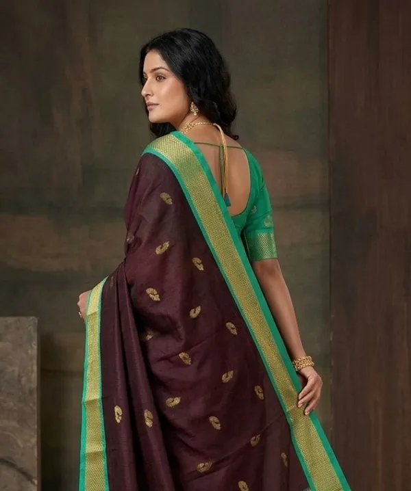 Maroon_Sico_Silk_Paithani_Traditional_Pallu_Saree_For_Women