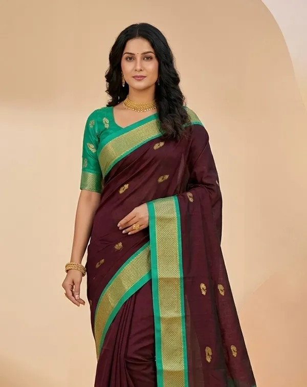 Maroon_Sico_Silk_Paithani_Traditional_Pallu_Saree_For_Women