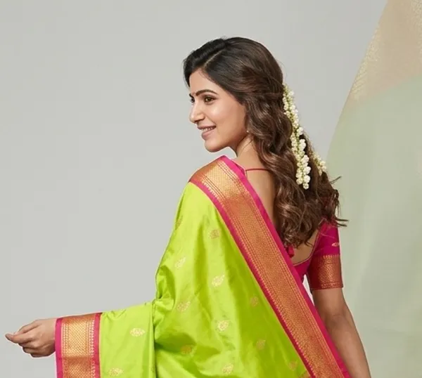 Lime_Sico_Silk_Paithani_Zari_Border_Designer_Pallu_Saree_For_Women