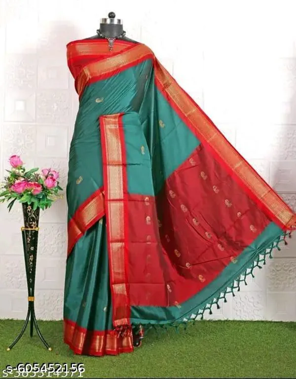 Green_Sico_Silk_Paithani_Traditional_Zari_Saree_For_Women
