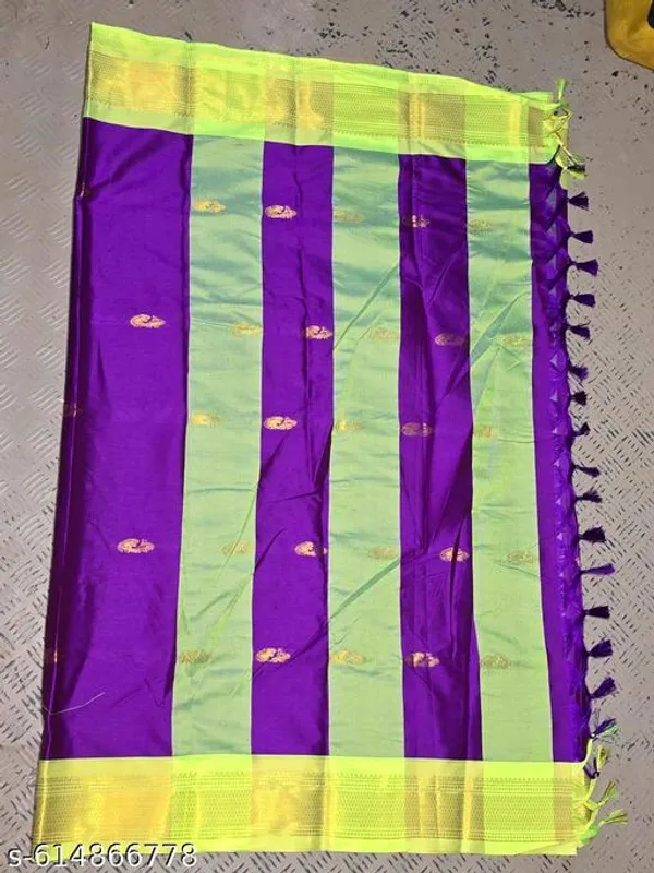 Violet_Sico_Silk_Paithani_Zari_Peacock_Butta_Saree_For_Women