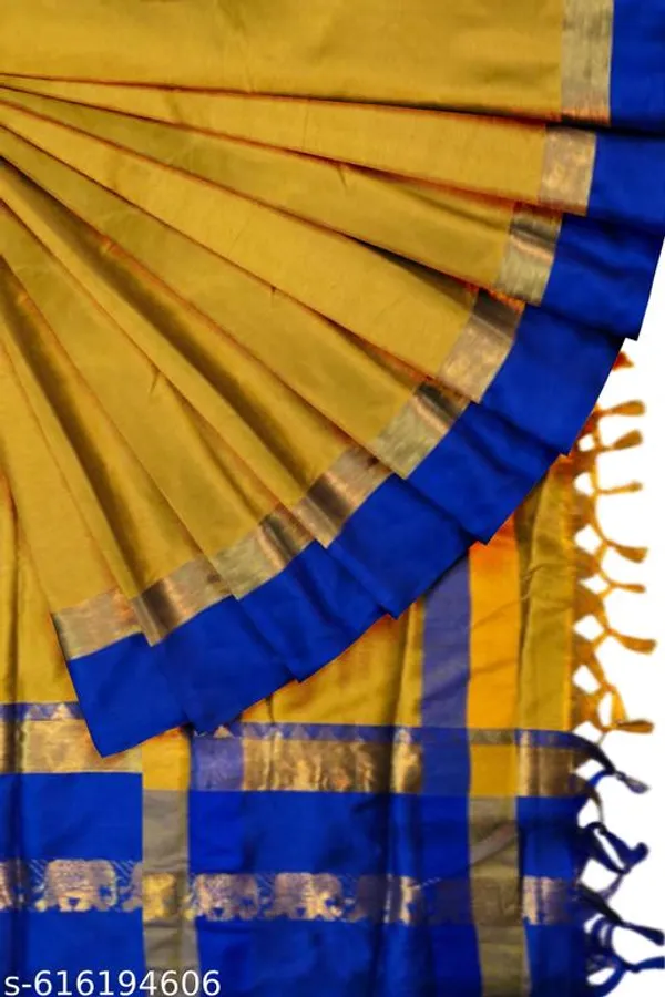 Yellow_Sico_Silk_Paithani_Saree_For_Women