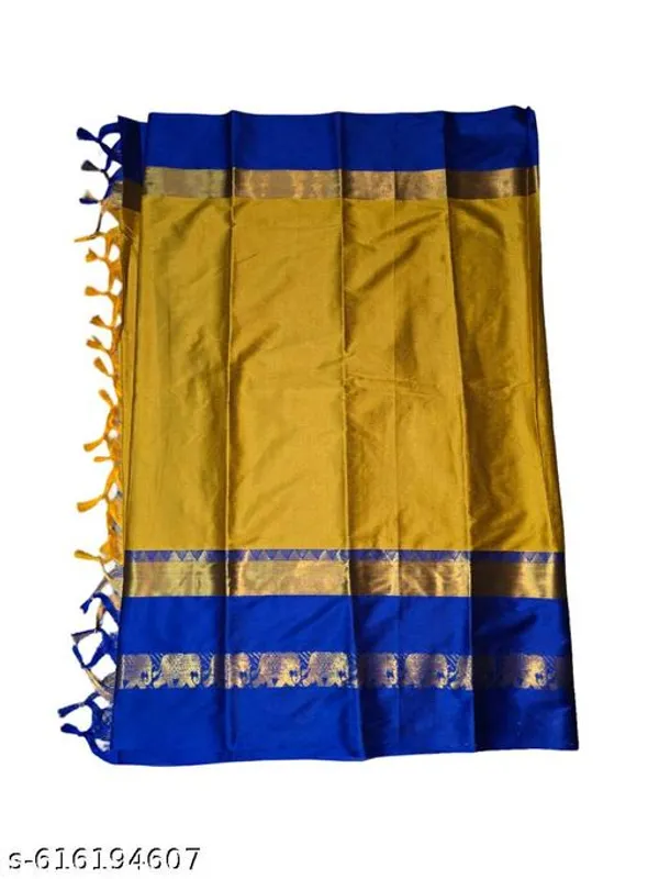 Yellow_Sico_Silk_Paithani_Temple_Border_Traditional_Saree_For_Women