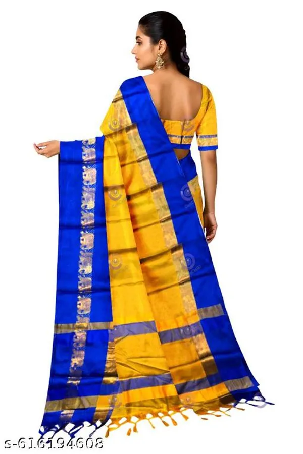 Yellow_Sico_Silk_Paithani_Zari_Border_Traditional_Saree_For_Women