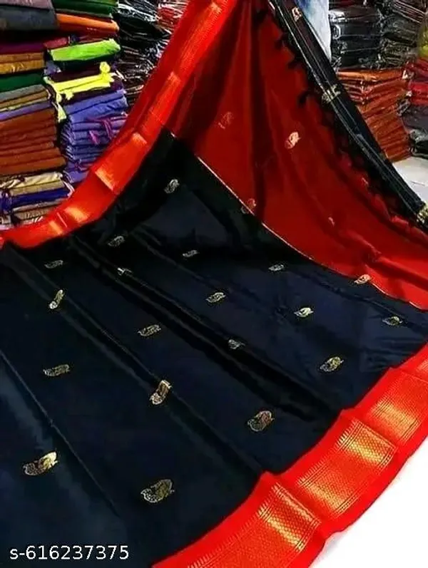 Black_Sico_Silk_Paithani_Party_Saree_For_Women