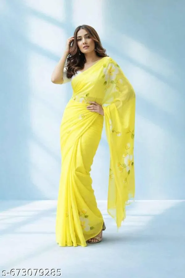 Yellow_Sico_Silk_Floral_Printed_Saree_For_Women