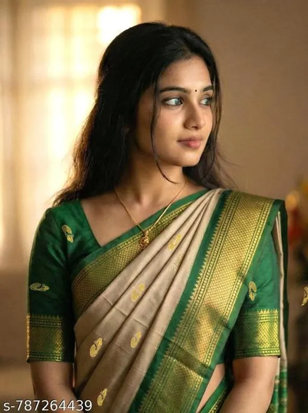 Green_Sico_Silk_Woven_Border_Paithani_Saree_For_Women