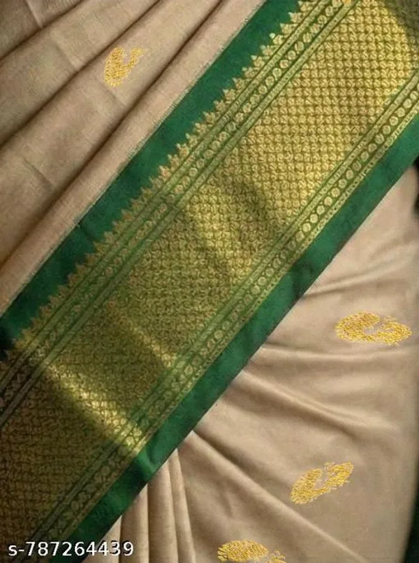 Green_Sico_Silk_Woven_Border_Paithani_Saree_For_Women
