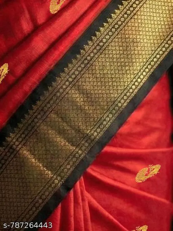 Red_Sico_Silk_Woven_Border_Paithani_Saree_For_Women