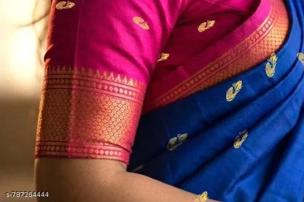Blue_Sico_Silk_Paithani_Big_Zari_Border_Designer_Saree_For_Women