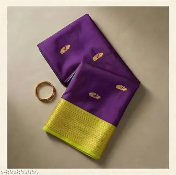 Purple_Sico_Silk_Paithani_Zari_Work_Grand_Pallu_Saree_For_Women