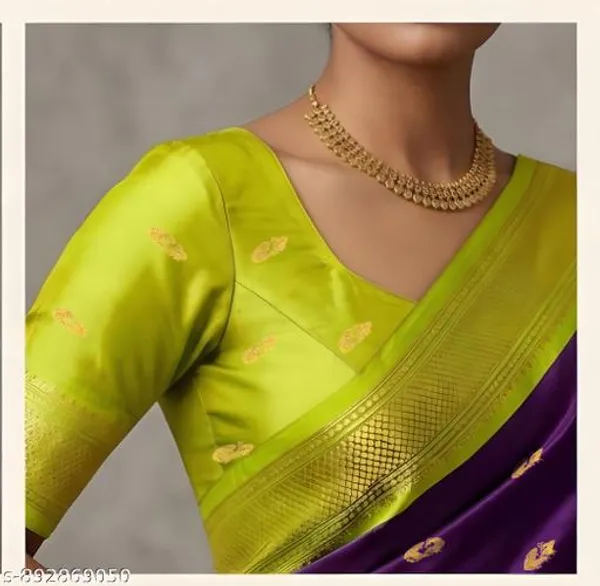 Purple_Sico_Silk_Paithani_Zari_Work_Grand_Pallu_Saree_For_Women