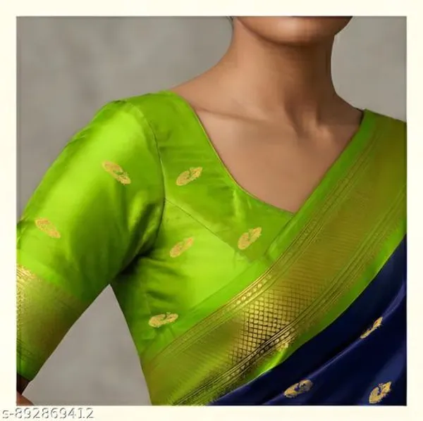 Blue_Sico_Silk_Paithani_Temple_Border_Zari_Work_Saree_For_Women