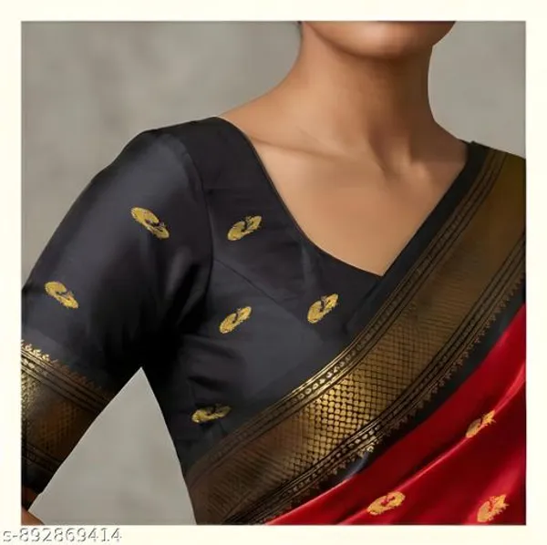 Red_Sico_Silk_Paithani_Temple_Border_Grand_Pallu_Saree_For_Women