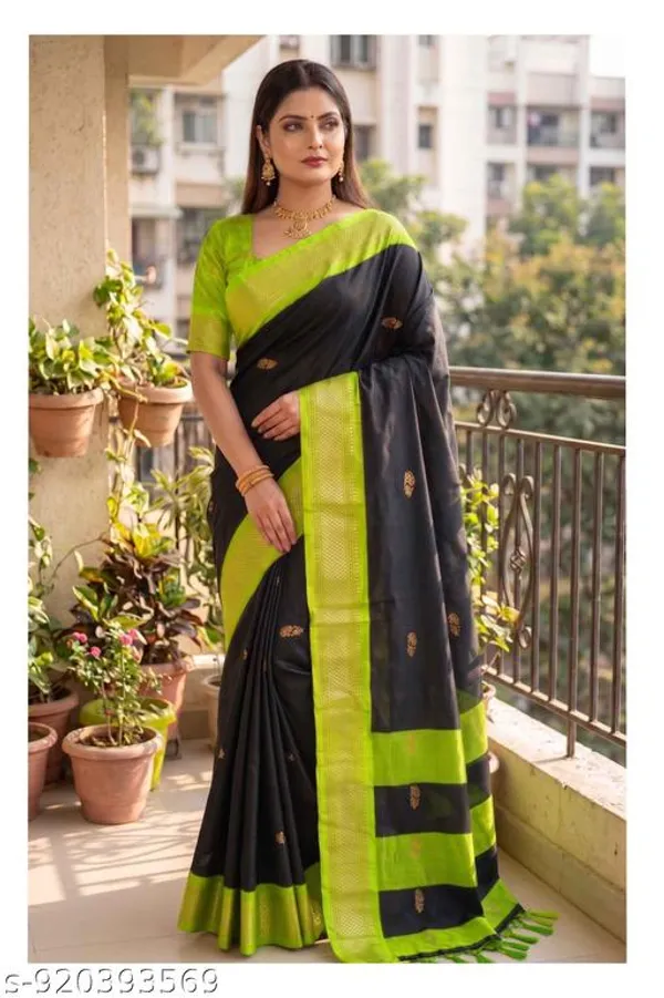 Black_Sico_Silk_Paithani_Zari_Border_Designer_Saree_For_Women