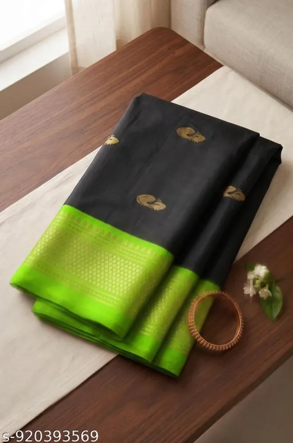 Black_Sico_Silk_Paithani_Zari_Border_Designer_Saree_For_Women