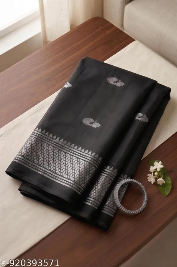 Black_Sico_Silk_Paithani_Zari_Border_Daily_Wear_Saree_For_Women