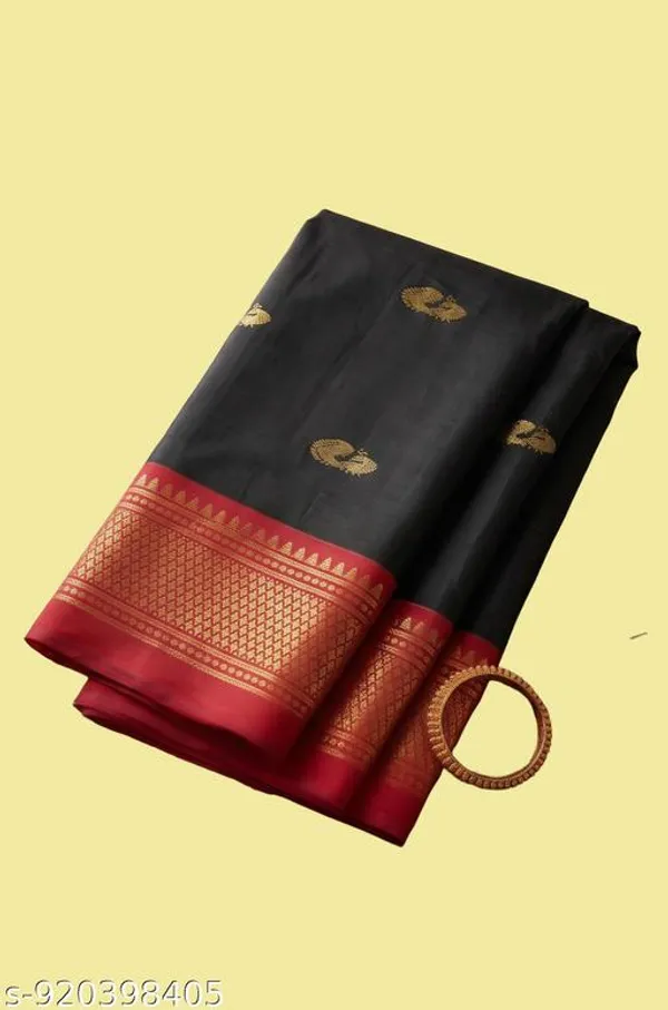 Black_Sico_Silk_Paithani_Zari_Border_Party_Saree_For_Women