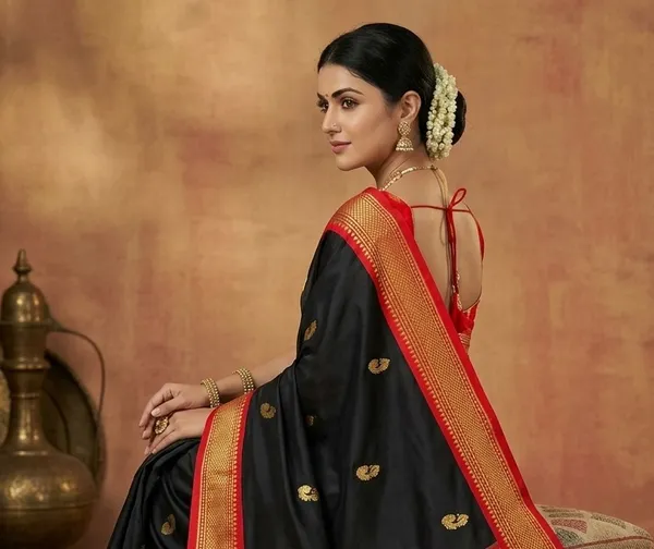 Black_Sico_Silk_Paithani_Traditional_Saree_For_Women