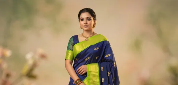 Blue_Sico_Silk_Traditional_Paithani_Saree_For_Women