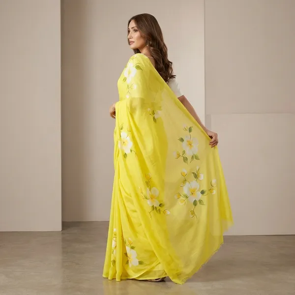 Yellow_Sico_Silk_Floral_Printed_Saree_For_Women